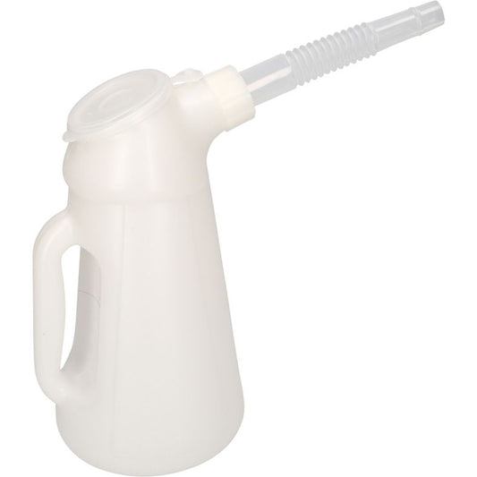 KS TOOLS Mätkopp med flexibelt utlopp, 1 liter