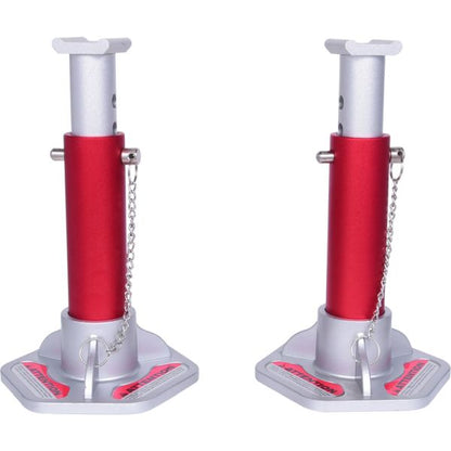KS TOOLS Aluminium-underredebock-sats 2-delars