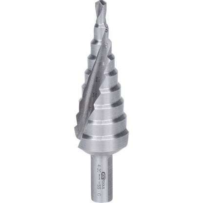 KS TOOLS HSS-stegborr ,Ø 4-20mm, 9 steg