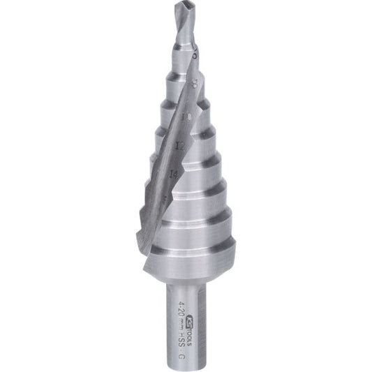 KS TOOLS HSS-stegborr ,Ø 4-20mm, 9 steg
