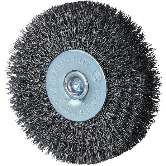 KS TOOLS ståltrådsborstskiva 0,3mm, Ø 80mm