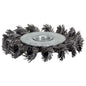 KS TOOLS rostfri ståltrådsrundborste 0,5mm, Ø 100mm