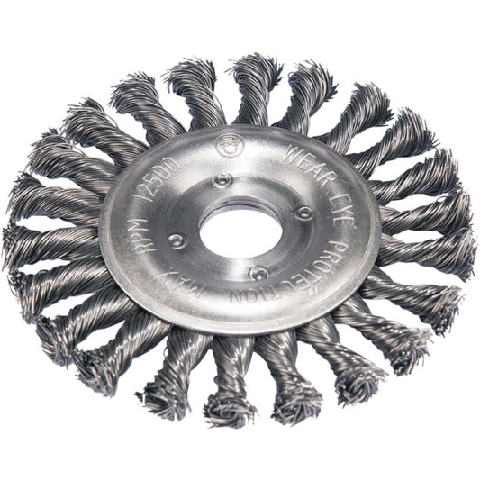 KS TOOLS ståltrådsrundborste 0,5mm, Ø 100mm