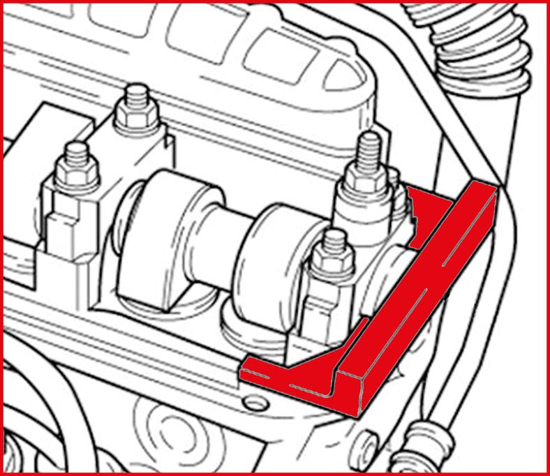 KS TOOLS Ford / VAG - motorinställning-verktyg-sats, 31-delars KS400.1300