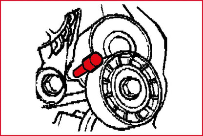 KS TOOLS GM / Opel / Saab - motorinställning-verktyg-sats, 11-delars
