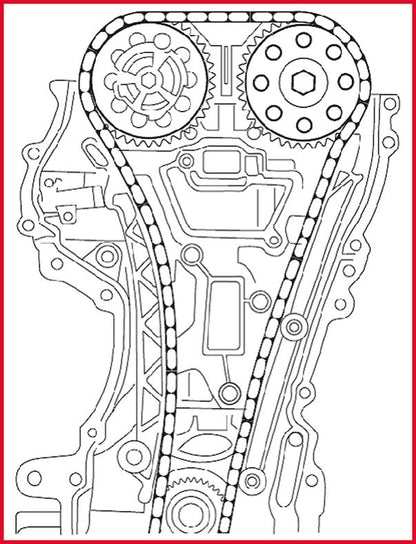 KS TOOLS GM / Isuzu / Opel / Saab - motorinställning-verktyg-sats, 36-del