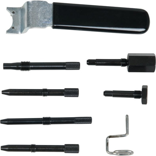 KS TOOLS Chrysler - motorinställning-verktyg-sats, 7-delars