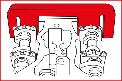 KS TOOLS BMW - motorinställning-verktyg-sats, 7-delars