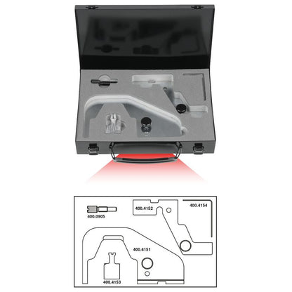 KS TOOLS Ford - motorinställning-verktyg-sats, 5-delars