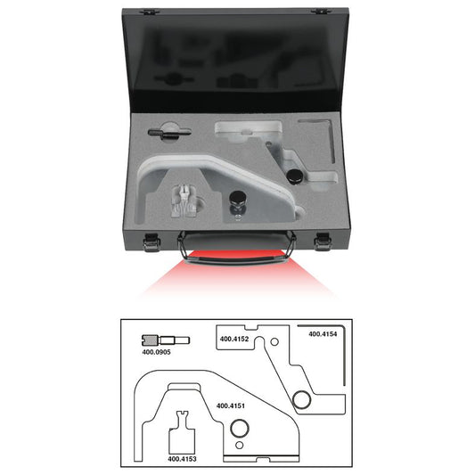 KS TOOLS Ford - motorinställning-verktyg-sats, 5-delars