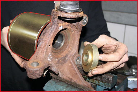 KS TOOLS Hjullager-sats, fram för Citroën / Fiat / Peugeot, 8-delars KS440.0125