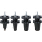 KS TOOLS Kylsystemadapter-sats, 4-delars