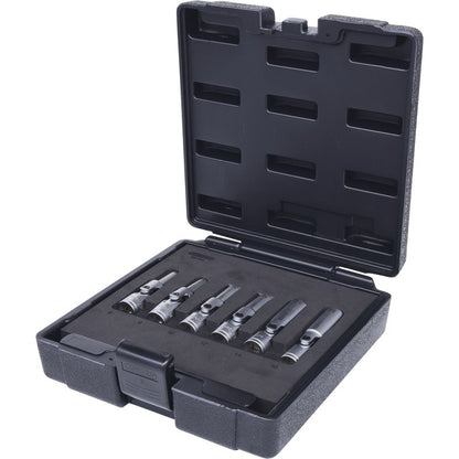 KS TOOLS 3/8” tändstifts-länkhylssats, kort, 6-delars