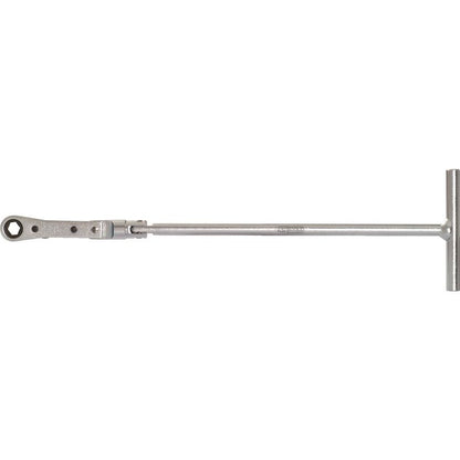 KS TOOLS Glödstift-T-handtag-ringspärr-lyftskallra, 8 mm