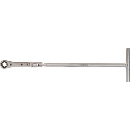 KS TOOLS Glödstift-T-handtag-ringspärr-lyftskallra, 10mm