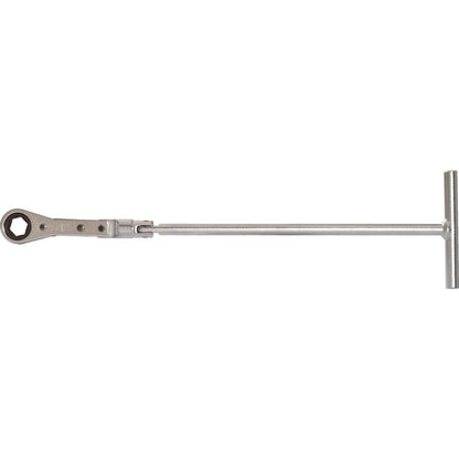 KS TOOLS Glödstift-T-handtag-ringspärr-lyftskallra, 12mm