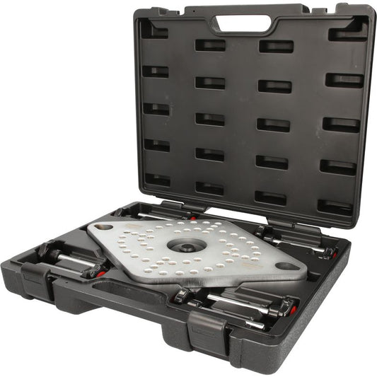 KS TOOLS Adapterplatta för tryckluft-ställ-fjäderspännare KS500.8801