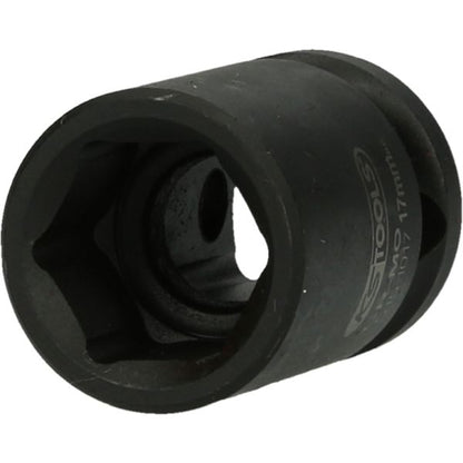 KS TOOLS 1/2" 6-kants krafthylsa 17mm