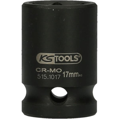 KS TOOLS 1/2" 6-kants krafthylsa 17mm
