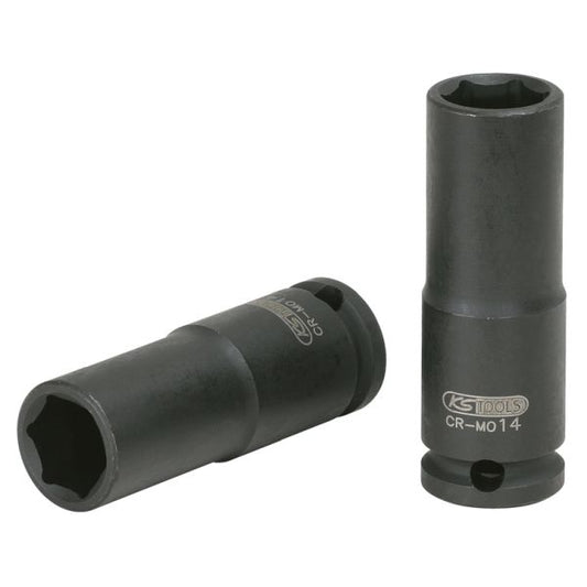 KS TOOLS 3/8” sexkant-krafthylsa, lång 10mm