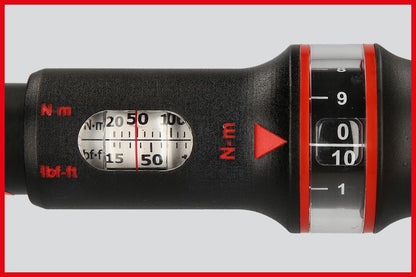 KS TOOLS 3/4" ERGOTORQUEprecision momentnyckel med spärr, vridknapp, 100-