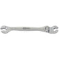 KS TOOLS CHROME+ ledad dubbelringnyckel, 22 mm, öppen