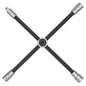 KS TOOLS Hjul-fälgkors med glidled för personbil, 1/2" x 17 x 19x21mm