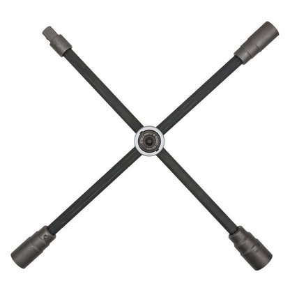 KS TOOLS Hjul-fälgkors med glidled för personbil, 3/4" x 24 x 27 x 32mm