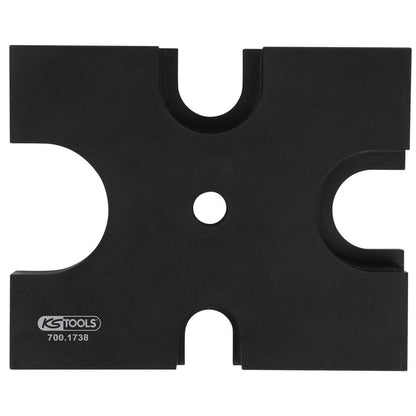 KS TOOLS Universell prismaplatta Ø 40,0 / 63,0 / 75,0 / 80 mm KS700.1738