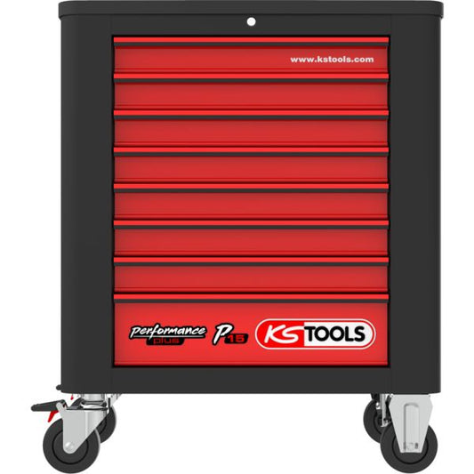 KS Tools Performanceplus P15 Verkstadsvagn – 397 Verktyg, 8 Lådor