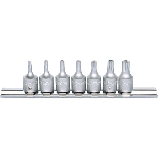 Bitshylssats Torx 1/4 KS TOOLS