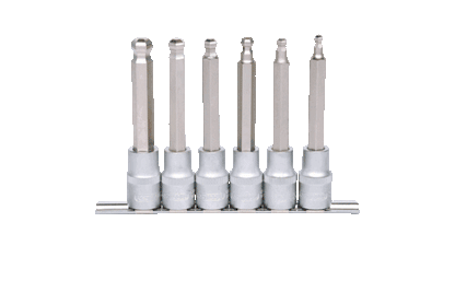 KS TOOLS 1/2" bit hylssats insex 6-delars KS911.1650