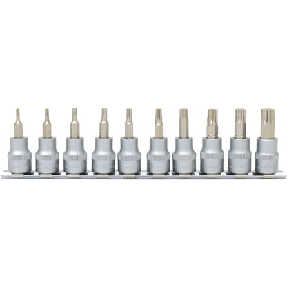 KS TOOLS 3/8" Torx bit-hylssats 10-delars T10-T55. KS911.3935