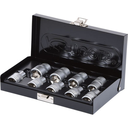 KS TOOLS 1/2" TX-E hylssats 9-delars.E10-E24. KS911.4410