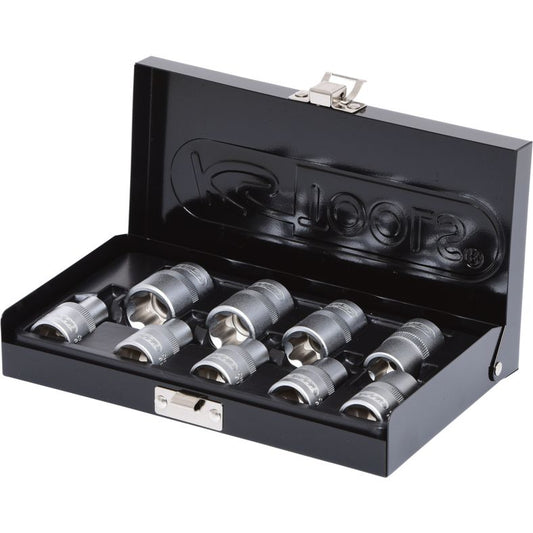 KS TOOLS 1/2" TX-E hylssats 9-delars.E10-E24. KS911.4410
