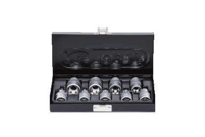 KS TOOLS 1/2" TX-E hylssats 9-delars.E10-E24. KS911.4410