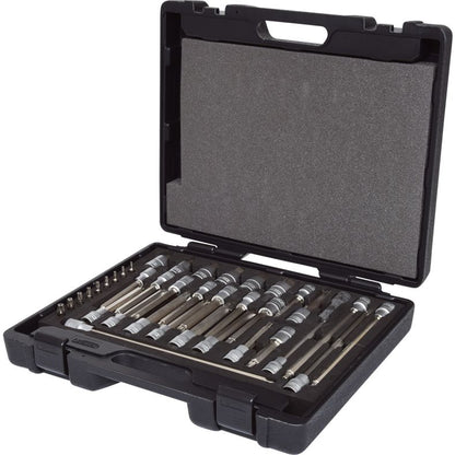 KS TOOLS Bitshylssats 1/4, 3/8