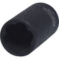 KS TOOLS 1/2" spiralprofil krafthylsa, 19mm, 50mm lång
