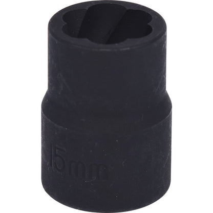 KS TOOLS 1/2" spiralprofil krafthylsa, 15mm