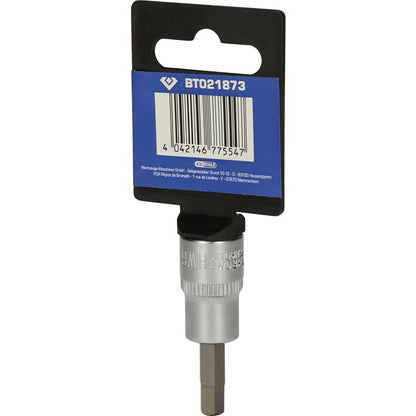 Brilliant Tools Sexkants-hylsa 3/8" insex-kant bit-hylsa, 6 mm BT021873