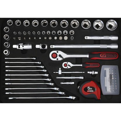 KS Tools Verktygssats 149 delar – Professionell verktygslösning i aluminiumväska