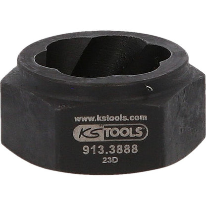 KS TOOLS Spiralprofil, hylsmutter, M16
