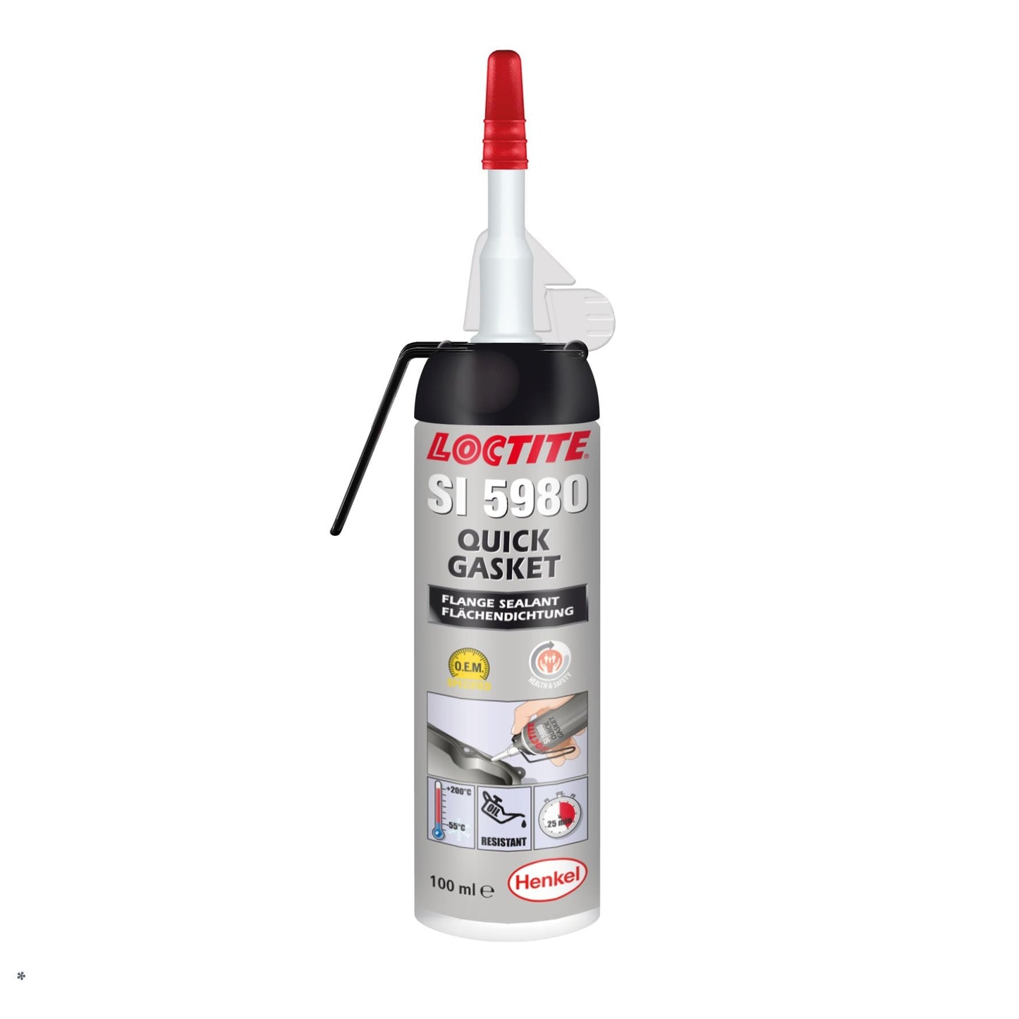 LOCTITE SI 5980 Flänstätning – Flexibel och snabbhärdande tätning för alla flänsar