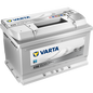 VARTA SILVER Dynamic E38, Bilbatteri 12V 74 ah 750 A