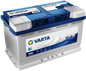 VARTA BLUE dynamic EFB 12V 80 ah 800 A