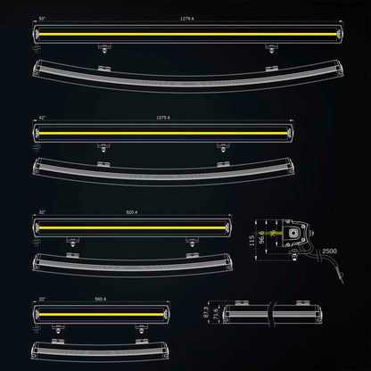 Strands Lighting Division SIBERIA XP DRC LED BAR 22″