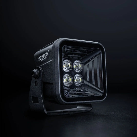 Strands Dark Knight Fortex Arbetsljus 41W Röd