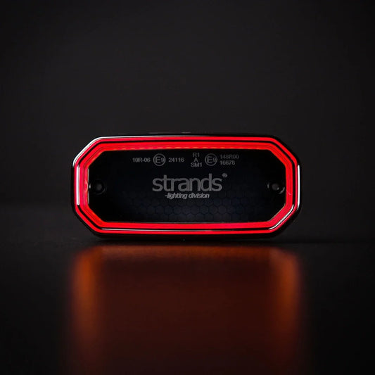 Strands For9T Scale Rött Positionsljus