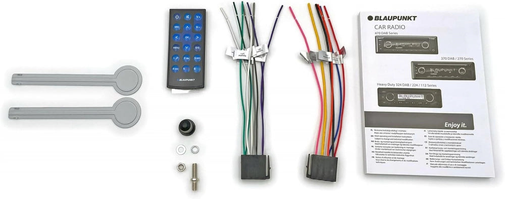 Blaupunkt Dakar 224, 24V stereo med Bluetooth och 2 par lågnivå med 4V