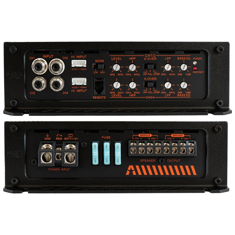 GAS MAX A2-150.4, fyrkanalssteg